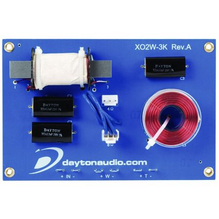Dayton Audio XO2W-3K ryhmässä Kotihifi / Tarvikkeet / Jakosuotimet @ BRL Electronics (860XO2W3K)