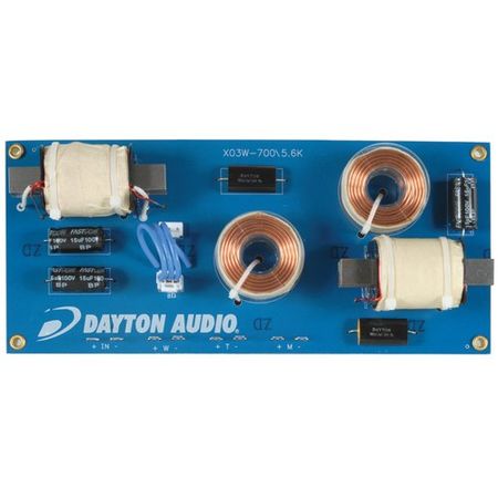 Dayton Audio XO3W-375/3K ryhmässä Kotihifi / Rakenna itse / Jakosuotimet @ BRL Electronics (860XO3W3753K)