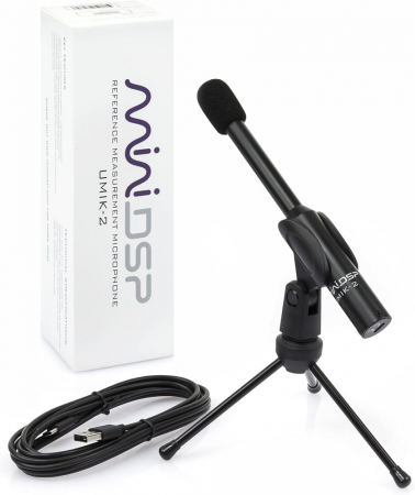 MiniDSP UMIK-2, USB-mätmikrofon ryhmässä Kotihifi / Tarvikkeet / Mittaus- ja kalibrointilaitteet @ BRL Electronics (865UMIK2)