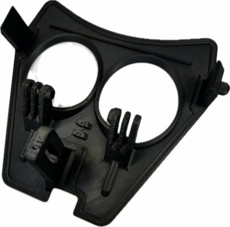 Sherco 2024- 3D print Lampfäste Nizled 2xE30F/E40F ryhmässä Autohifi / LED-valaistus / Enduro / Mikä sopii moottoripyörääni / Sherco / 2024- @ BRL Electronics (871191020)