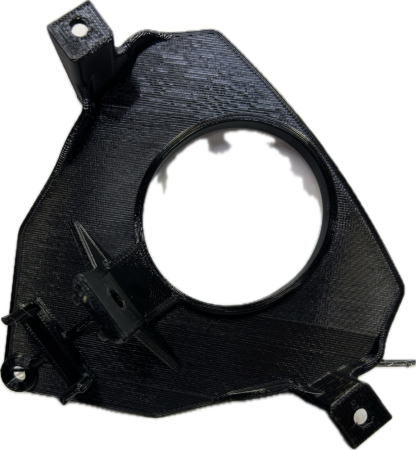 BETA 2020-2023 3D print Lampfäste Nizled 1xR40DRL/E40D ryhmässä Autohifi / LED-valaistus / Enduro / Mikä sopii moottoripyörääni / Beta / 2020- / 2-tahti @ BRL (871201106)