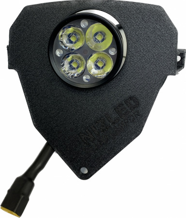 Lampfäste Beta -2019, utan kåpa, NIZLED R40DRL kallvit (40w) ryhmässä Autohifi / LED-valaistus / Enduro / Hjälmkit & lampkåpor @ BRL Electronics (871BETA19R40D1L)