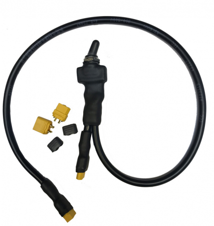 Camelbagbrytare On/off-kabel för alla lampor XT60 ryhmässä Autohifi / LED-valaistus / Enduro / Kaapelit @ BRL Electronics (871DEPAKABEL2)