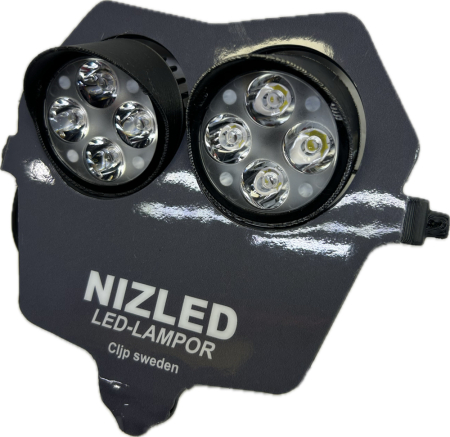 Dubbelljus kallvit 80w Fantic 2-takt 2024-, grå dekal, 2xE406k NIZLED ryhmässä Uutuudet @ BRL (871FANTIC242E40F)