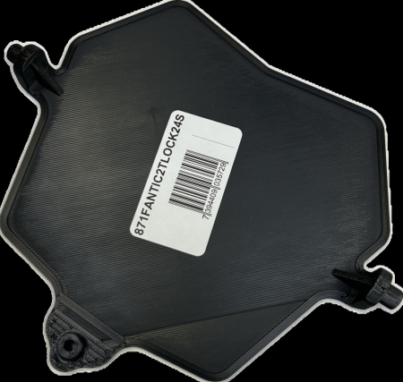 Skyddsplåt lamphus Fantic 2-takt 2024- svart ryhmässä Autohifi / LED-valaistus / Enduro / Mikä sopii moottoripyörääni / KTM / 2024- @ BRL (871FANTIC2TLOCK24S)