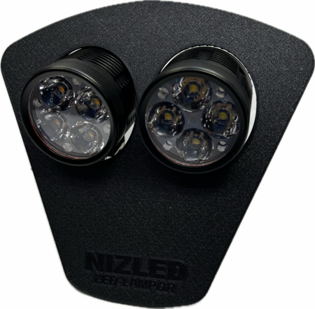 Lampfäste GASGAS 2024-, 80w med 2st NIZLED R40DRL ryhmässä Autohifi / LED-valaistus / Enduro / Mikä sopii moottoripyörääni / GASGAS / 2024- / 4-tahti @ BRL Electronics (871GAS24R40D2)
