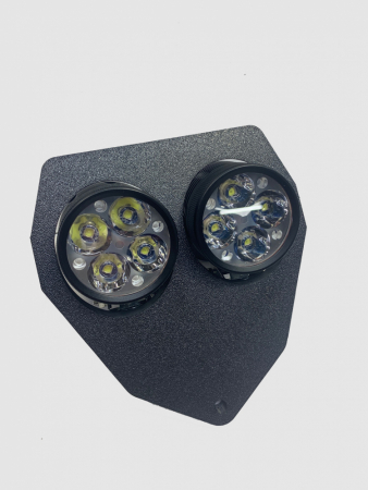 Lampfäste Sherco 2012-2023, 80w med 2st NIZLED R40DRL ryhmässä Autohifi / LED-valaistus / Enduro / Mikä sopii moottoripyörääni / Sherco / 2012-2023 @ BRL Electronics (871SHERCO12R40D)