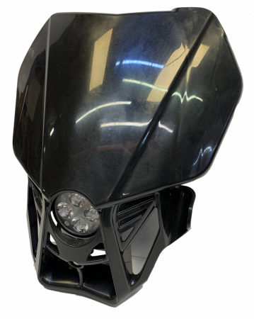 TM Racing 2020-2022, svart, kallvit 1xE40F (drar 50W) lampkåpa ryhmässä Autohifi / LED-valaistus / Enduro / Hjälmkit & lampkåpor @ BRL Electronics (871TMS20E40F)