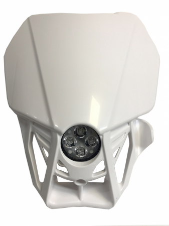 TM Racing 2020-2022, vit, varmvit 1xE40F5K (50W) lampkåpa ryhmässä Autohifi / LED-valaistus / Enduro / Mikä sopii moottoripyörääni / TM Racing / 2020- @ BRL Electronics (871TMV20E40F5K)