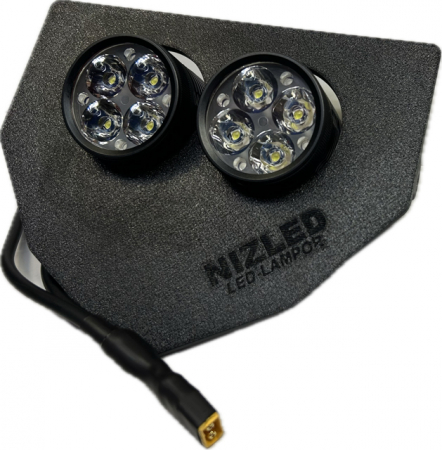 Dubbelfäste 80w Yamaha WR 2019-2023, NIZLED 2xR40DRL ryhmässä Autohifi / LED-valaistus / Enduro / Mikä sopii moottoripyörääni / Yamaha / 2019- @ BRL Electronics (871YAM19R40D)