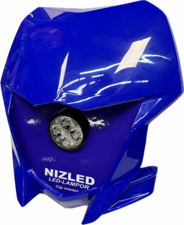 Singel lampkåpa 40w Yamaha YZ/WR 2019-2024, blå, varmvit, 1xE40F5K ryhmässä Autohifi / LED-valaistus / Enduro / Mikä sopii moottoripyörääni / Yamaha / 2019- @ BRL Electronics (871YAMB19E40F15K)