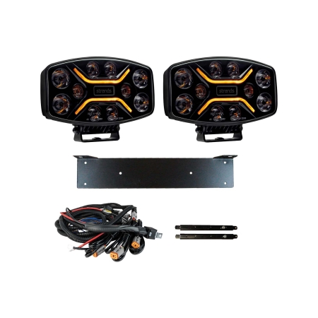Strands Komplett Kit 2X Dark Knight Insane LED ryhmässä Autohifi / LED-valaistus / Valosetit ja paketit @ BRL (872270698KIT2)