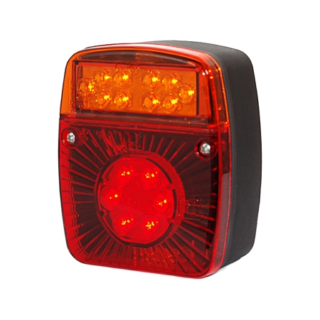 Strands Takolamppu 3-Kammari LED 12/24V, Takavalo/Hidastin/Häikäisyt ryhmässä Autohifi / LED-valaistus / LED-valot / Peruutusvalot @ BRL (872800050)