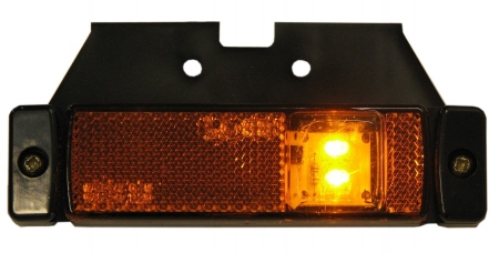 Strands sivumerkintä LED-oranssi 12-24V, kiinnikkeellä. E-merkki. ryhmässä Autohifi / LED-valaistus / LED-valot / Lisävalot @ BRL (872800180)