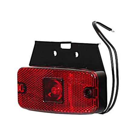 Strands Position LED 111X50Mm Punainen.12-24V,12-24V E-merkattu ryhmässä Autohifi / LED-valaistus / LED-valot / Seisontavalot @ BRL (872800186)