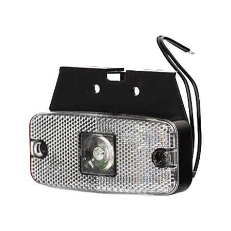 Rantaviivan LED 111X50Mm Valkoinen 12-24V,12-24V E-merkki ryhmässä Autohifi / LED-valaistus / LED-valot / Seisontavalot @ BRL (872800187)