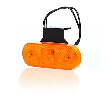 Strands Sido.M Orange 12-24V Kiskolla ja heijastin. E-merkattu. LED ryhmässä Autohifi / LED-valaistus / LED-valot / Lisävalot @ BRL (872800196)
