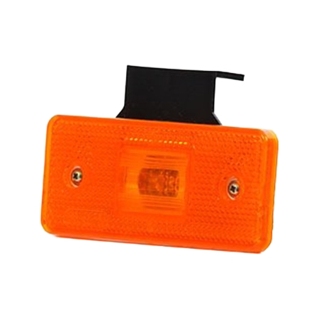 Strands Sido.M Orange 12-24V Telineellä ja heijastimella. IP68. E-merkattu. LED ryhmässä Autohifi / LED-valaistus / Asennustarvikkeet / Heijastin @ BRL (872800199)