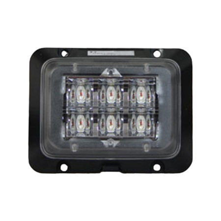 Strands Riktat Blixtljus Rektangulär Orange LED Plan Montering ryhmässä Autohifi / LED-valaistus / LED-valot / Salamalamppu @ BRL (872800218)