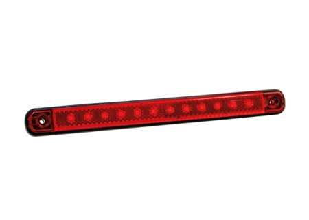 Rantaviivan sijaintivalo Punainen LED M Reflex, 12-24V E-merkattu ryhmässä Autohifi / LED-valaistus / Asennustarvikkeet / Heijastin @ BRL (872800258)
