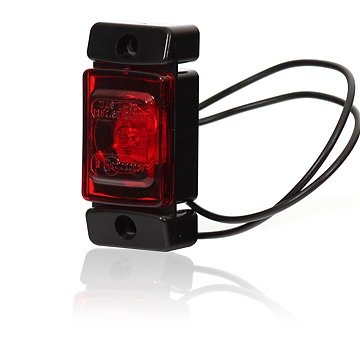 Rannan sijaintivalo LED Punainen, 12-24V E-merkattu ryhmässä Autohifi / LED-valaistus / LED-valot / Seisontavalot @ BRL (872800280)