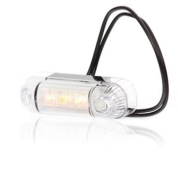 Strands Sidomark. 3 LED-oranssi, 12-24V E-merkattu ryhmässä Autohifi / LED-valaistus / LED-valot / Lisävalot @ BRL (872800281)