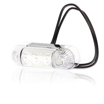 Strands Pos.Ljus 3 LED Valkoinen, 12-24V E-merkattu ryhmässä Autohifi / LED-valaistus / LED-valot / Seisontavalot @ BRL (872800283)