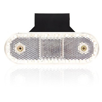 Rantaviivan sijaintivalo Valkoinen LED 12-24V, Sisältää kulma-kiinnikkeen. ryhmässä Autohifi / LED-valaistus / LED-valot / Seisontavalot @ BRL (872800292N)