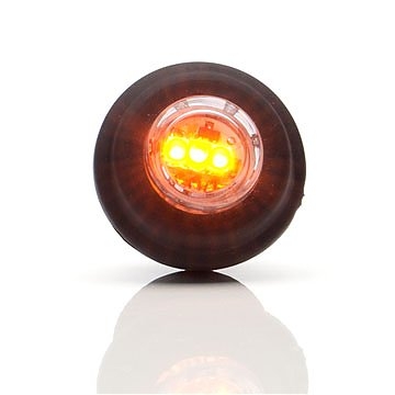 Strands Sivumerkki LED 12-24V., Sopii 21mm reikään. E-merkattu. Oranssi ryhmässä Autohifi / LED-valaistus / LED-valot / Lisävalot @ BRL (872800295)