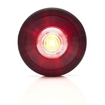 Strands sijaintivalo Punainen LED 12-24V, Sopii SISÄÄN 21 mm reikään. E-merkattu. ryhmässä Autohifi / LED-valaistus / LED-valot / Seisontavalot @ BRL (872800297)
