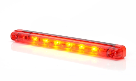 Strandsin kuituoptinen jarruvalo Punainen linssi 237mm ryhmässä Autohifi / LED-valaistus / LED-valot / Peruutusvalot @ BRL (872800326)