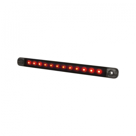 Strands Dark Knight Slim Takka/Pidike LED, Punainen LED, Läpinäkyvä lasi ryhmässä Autohifi / LED-valaistus / LED-valot / Peruutusvalot @ BRL (872800335)