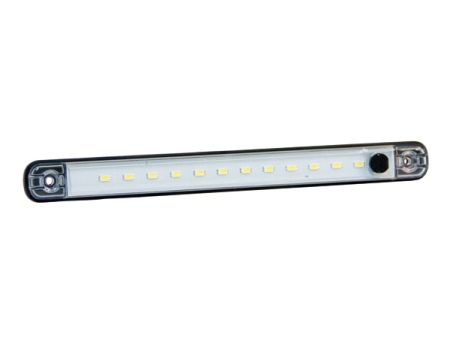 Strands sisävalaistus valkoinen 237mm painikkeella ryhmässä Autohifi / LED-valaistus / LED-valot / Sisävalaistus @ BRL (872800339)
