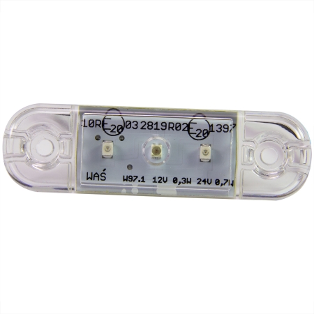 Strands Slim Takavalo 3 LED, Kirkas Linssi ryhmässä Autohifi / LED-valaistus / LED-valot / Seisontavalot @ BRL (8728003411)