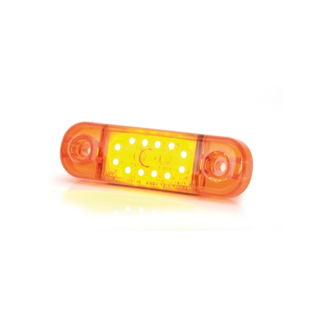 Strands Sidomarkering Slim 12 LED,9-36V IP68. E-Merkki. ryhmässä Autohifi / LED-valaistus / LED-valot / Lisävalot @ BRL (872800343)