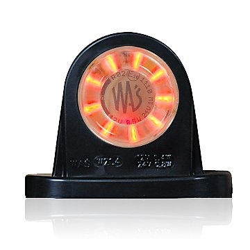 Strands Gummiarm Punainen/Valkoinen LED 12-24V, Läpinäkyvä Etu/Taka, E-merkki. ryhmässä Autohifi / LED-valaistus / LED-valot / Seisontavalot @ BRL (872800370N)