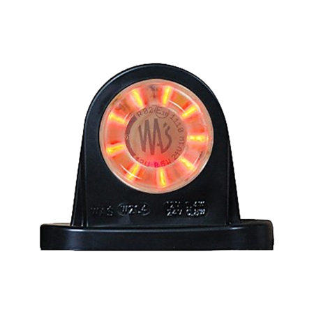 Strands Gummiarm Punainen/Valkoinen LED 12-24V, Läpinäkyvä Etu/Taka, E-merkki. ryhmässä Autohifi / LED-valaistus / LED-valot / Seisontavalot @ BRL (872800370N)