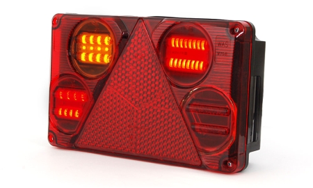 Strands 5 Funk. Takavalot peräkärrylle Vasemmanpuoleinen Bajonetti Suorakulmainen ryhmässä Autohifi / LED-valaistus / LED-valot / Peruutusvalot @ BRL (872800398V1)