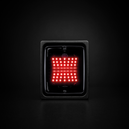 Strands Dark Knight Square Ize LED, sumuvalo ryhmässä Autohifi / LED-valaistus / LED-valot / Peruutusvalot @ BRL (872800633)