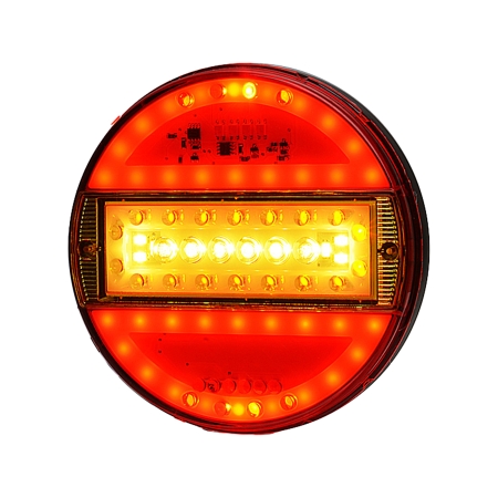 Strands Rund LED 5 Kammiota 12-24V, 142 mm halka, värillinen linssi ryhmässä Autohifi / LED-valaistus / LED-valot / Peruutusvalot @ BRL (872800742)