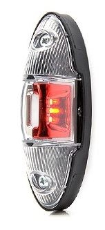 Rannan leveysmerkki Punainen Paikannusvalo ryhmässä Autohifi / LED-valaistus / LED-valot / Seisontavalot @ BRL (872800818)