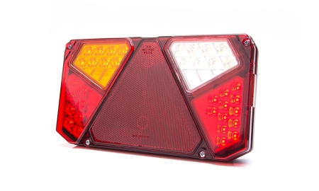 Strands Takolamppu 5 Kammiota LED Vasen,12-24V DC Takana, Jarru, Peruutus, Hämärä, Vilkku ryhmässä Autohifi / LED-valaistus / LED-valot / Peruutusvalot @ BRL (872800915)
