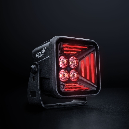 Strands Dark Knight Fortex Työvalo 38W Punainen ryhmässä Autohifi / LED-valaistus / LED-valot / Työvalaistus @ BRL (872809255)