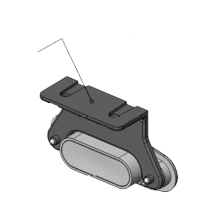 Rannan kiinnitys, roikkuva 810020 ryhmässä Autohifi / LED-valaistus / Asennustarvikkeet / Kiinnikkeet ja telineet @ BRL (872810026)