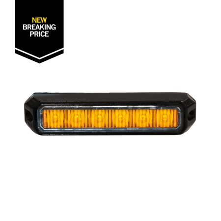 Strands Riktat Blixtljus Oranssi 6 LED ryhmässä Autohifi / LED-valaistus / LED-valot / Salamalamppu @ BRL (872850176HPAM)