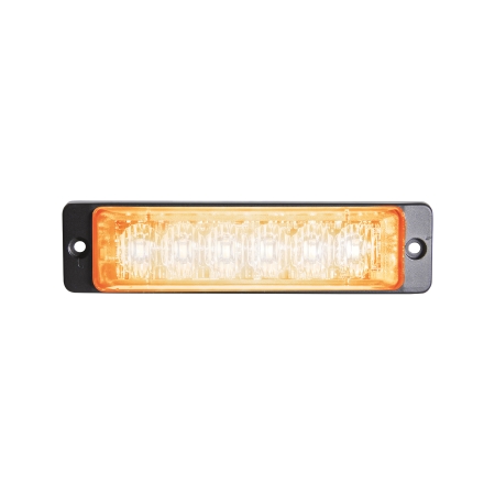Strands Slim Riktat Blixtljus Orange 6 LED ryhmässä Autohifi / LED-valaistus / LED-valot / Salamalamppu @ BRL (872850180HPA)