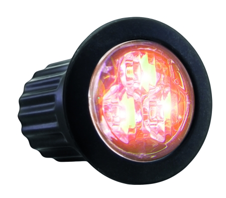 Strands Riktat Blixtljus Rund 3 LED ryhmässä Autohifi / LED-valaistus / LED-valot / Salamalamppu @ BRL (872850190HPA)