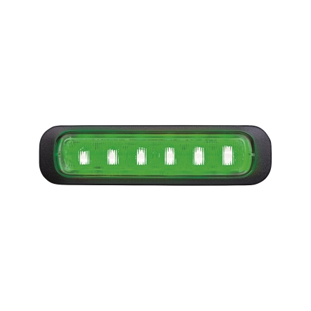Strands Dark Knight Riktat Blixtivalo Green 6 LED ryhmässä Autohifi / LED-valaistus / LED-valot / Salamalamppu @ BRL (872850404G)