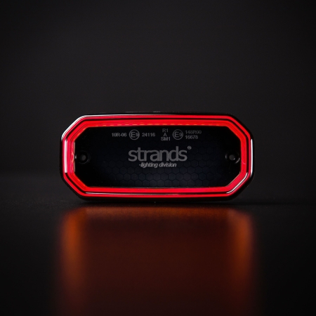 Strands For9T Scale Punainen Paikannusvalo ryhmässä Autohifi / LED-valaistus / LED-valot / Seisontavalot @ BRL (872850453)