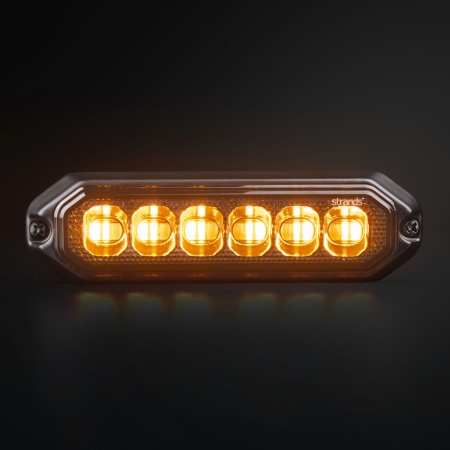Strands Dark Knight Duo Riktat Blixtljus 6LED ryhmässä Autohifi / LED-valaistus / LED-valot / Salamalamppu @ BRL (872850460)